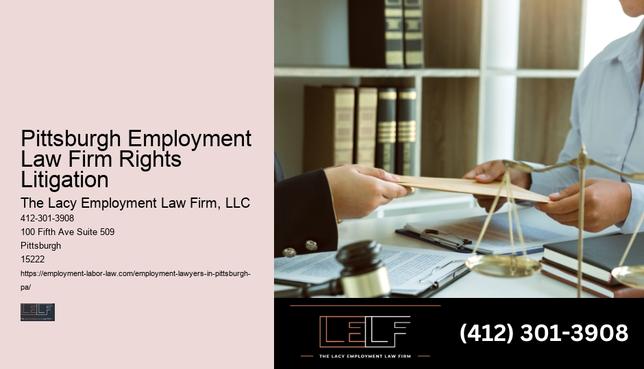 Premier Pittsburgh Employment Lawyer Fees