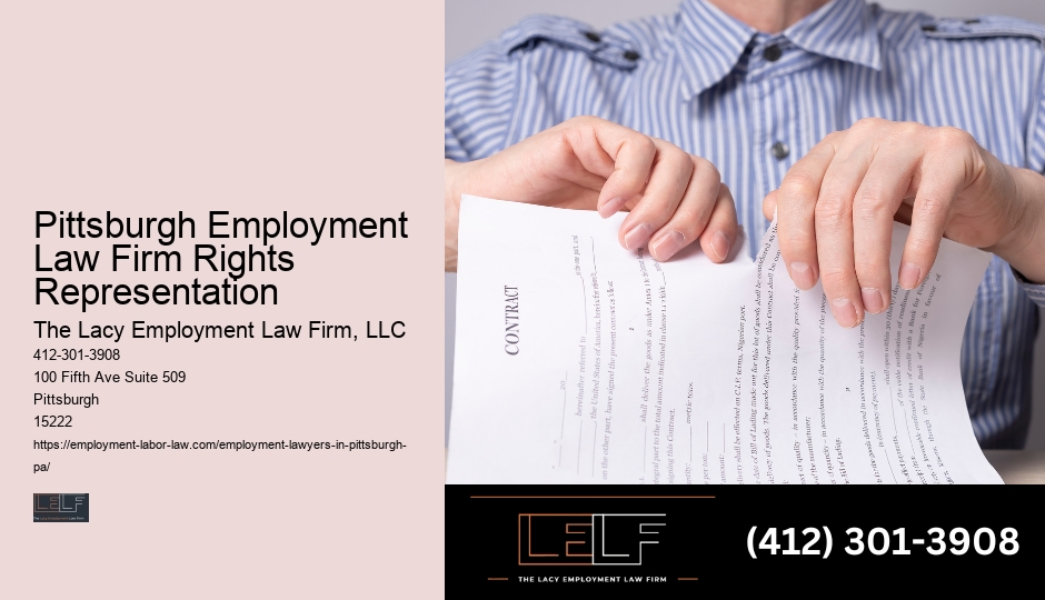 Pittsburgh Employment Lawyer Cost Breakdown