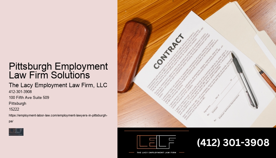 Employment Law Representation Pittsburgh