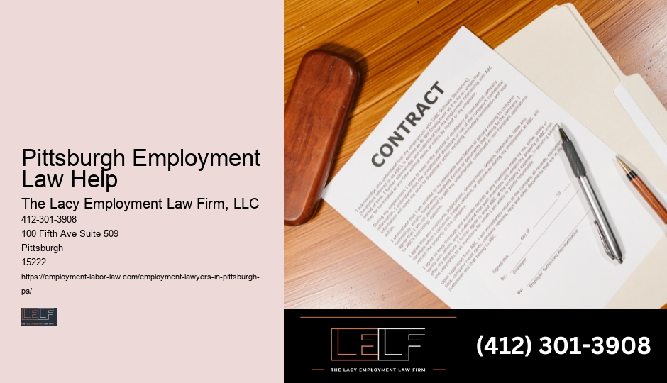 Pittsburgh Employment Law Firm Rights Legal Representation