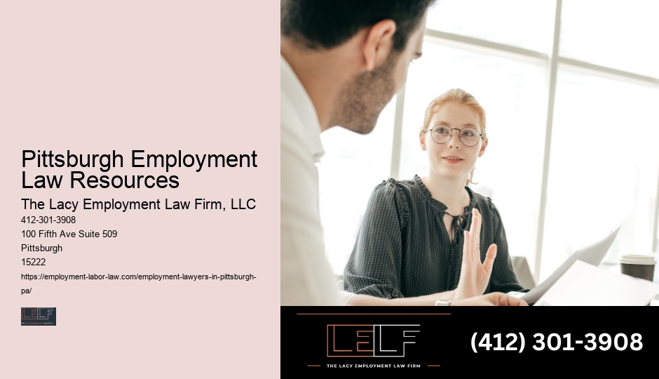 Pittsburgh Employment Law Happening