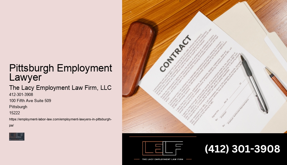Pittsburgh Employment Lawyer Fee Quote