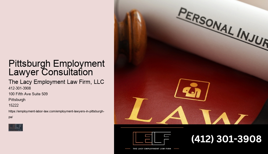 Pittsburgh Employment Lawyer Cost Comparison Chart