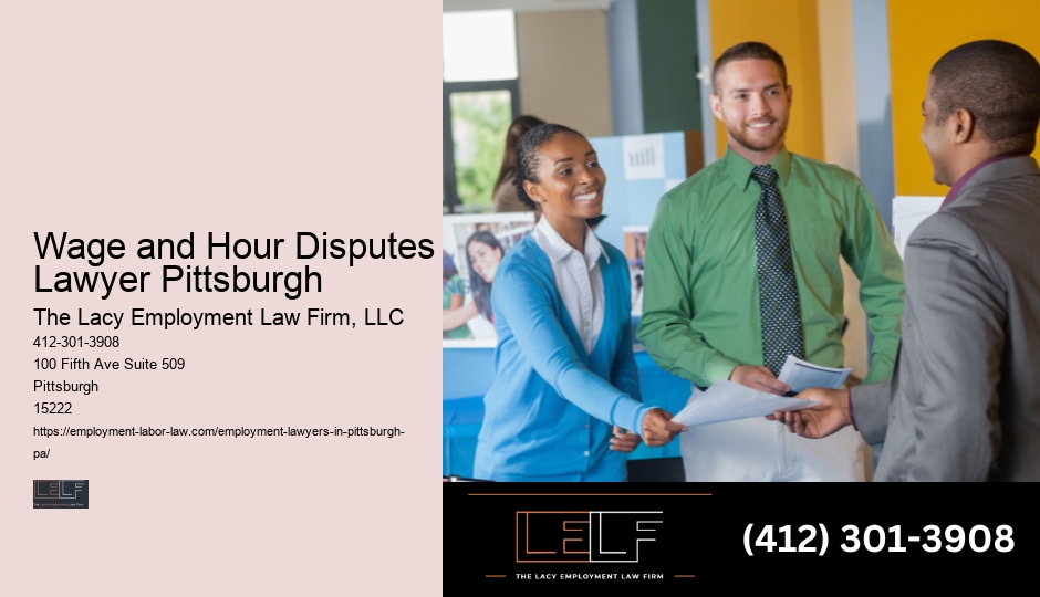 Pittsburgh Employment Lawyer Fee Estimate