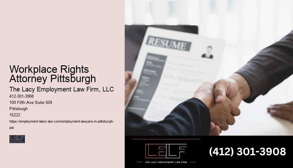 Pittsburgh Employment Lawyer Consultation Fee