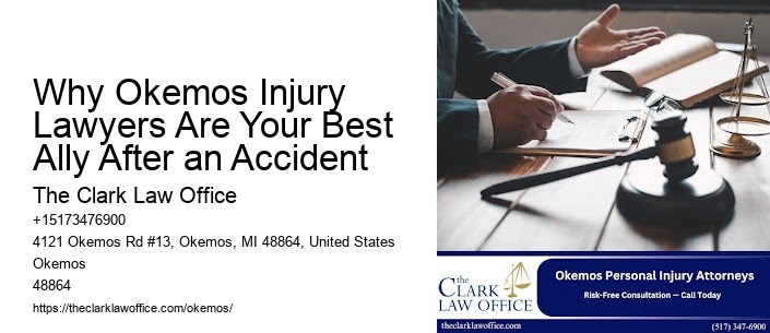 Why Okemos Injury Lawyers Are Your Best Ally After an Accident